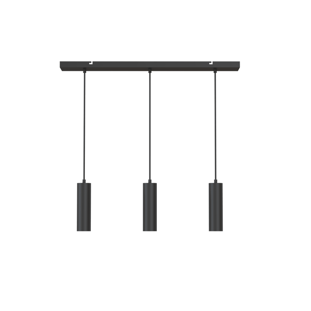 Calex Pendel 3 Lights - GU10 - Black
