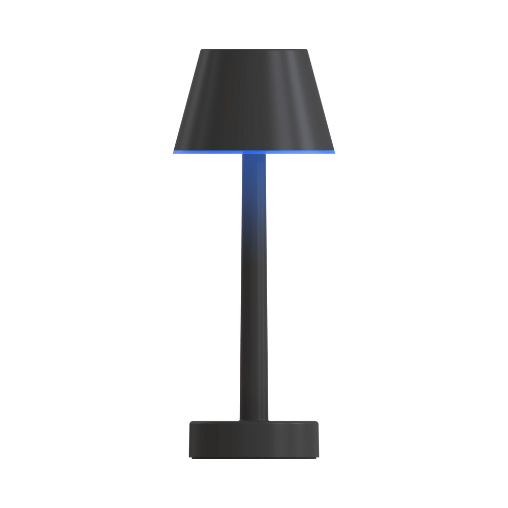 Calex Lucca Rechargeable Table Lamp - Outdoor - Black - 5W