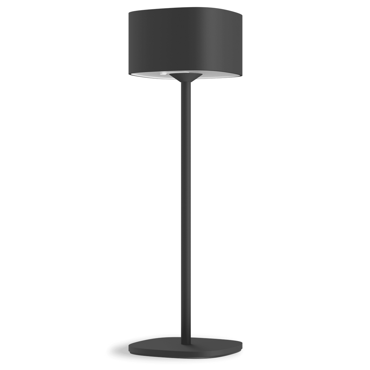 Calex Serino Rechargeable Table Light - Battery - Black
