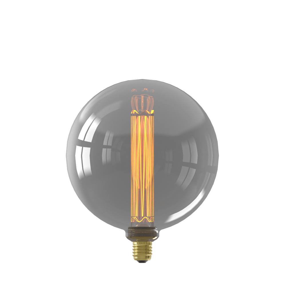 Calex Royal Kalmar Bulb - E27 - Filament - Titanium - Warm White Light - 3.5W